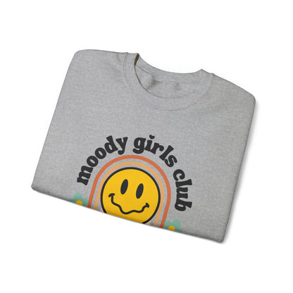 Moody Girls Club Crewneck Sweatshirt