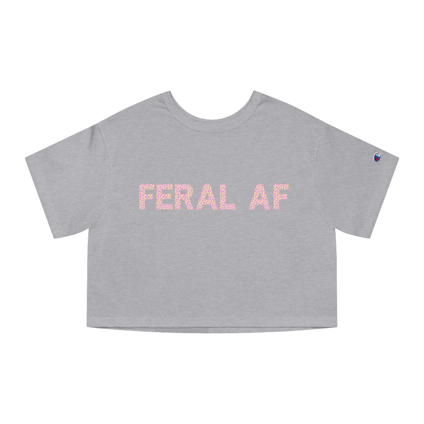 FERAL Champion Women's Heritage Cropped T-Shirt