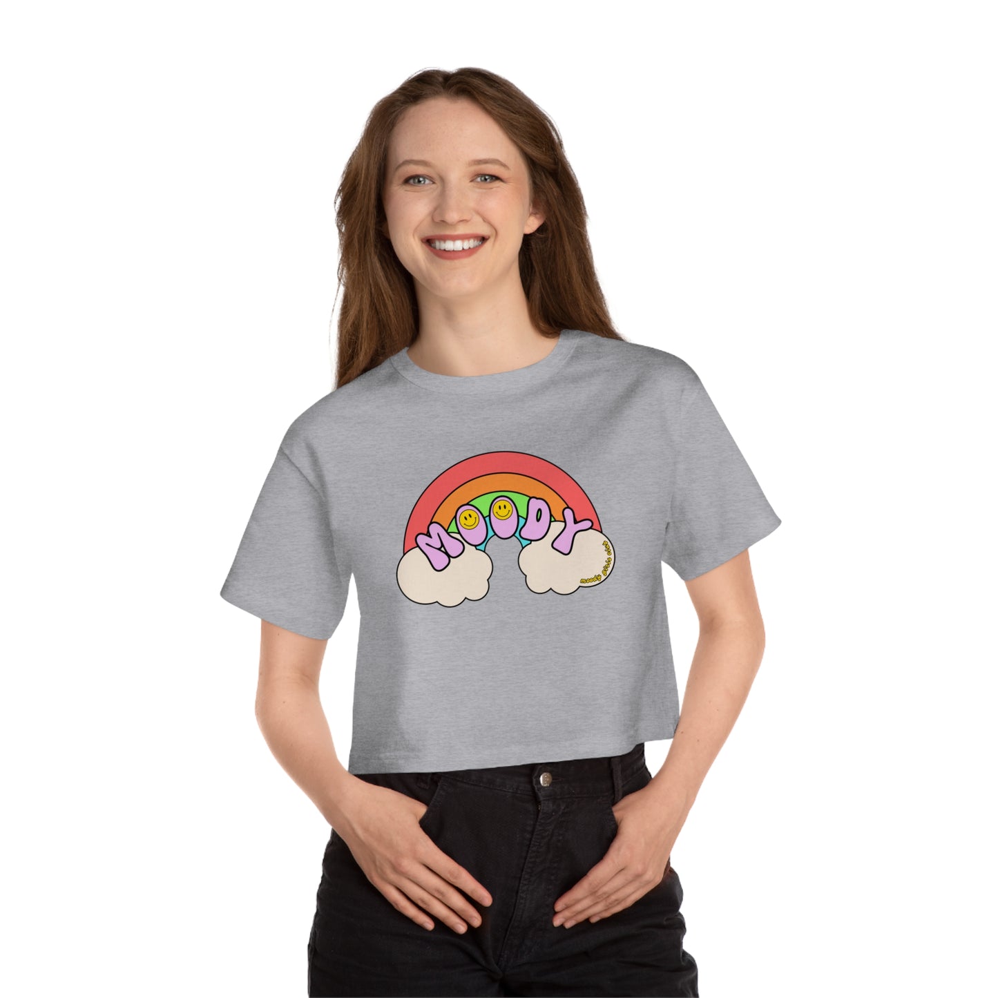 Moody Pride Champion Cropped T-Shirt