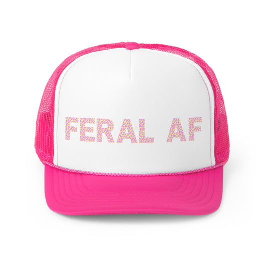FERAL AF Trucker Caps