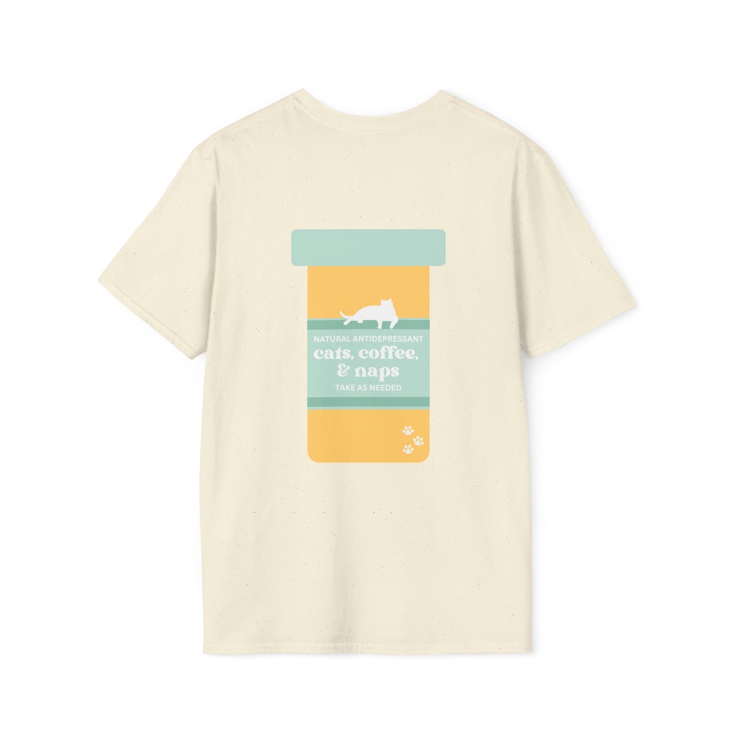 Cats, Coffee, & Naps Unisex Softstyle T-Shirt