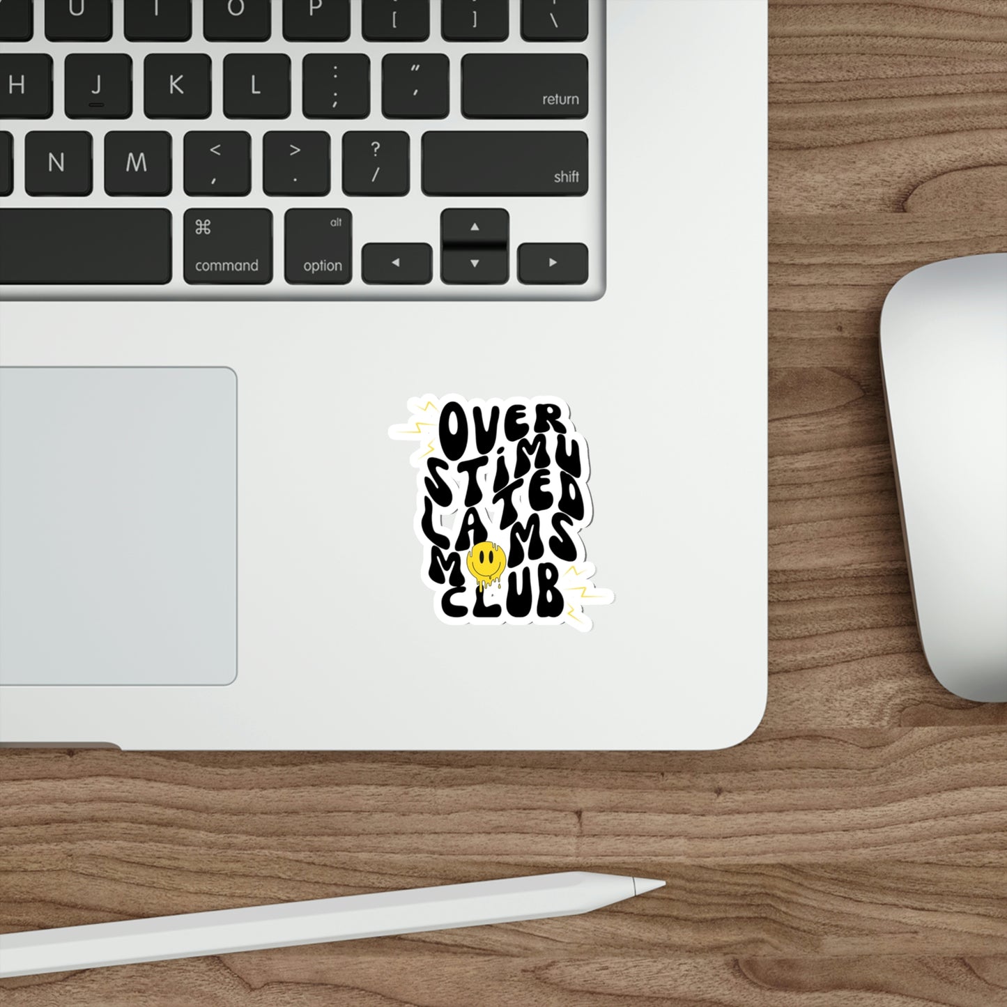 Overstimulated Moms Club Stickers