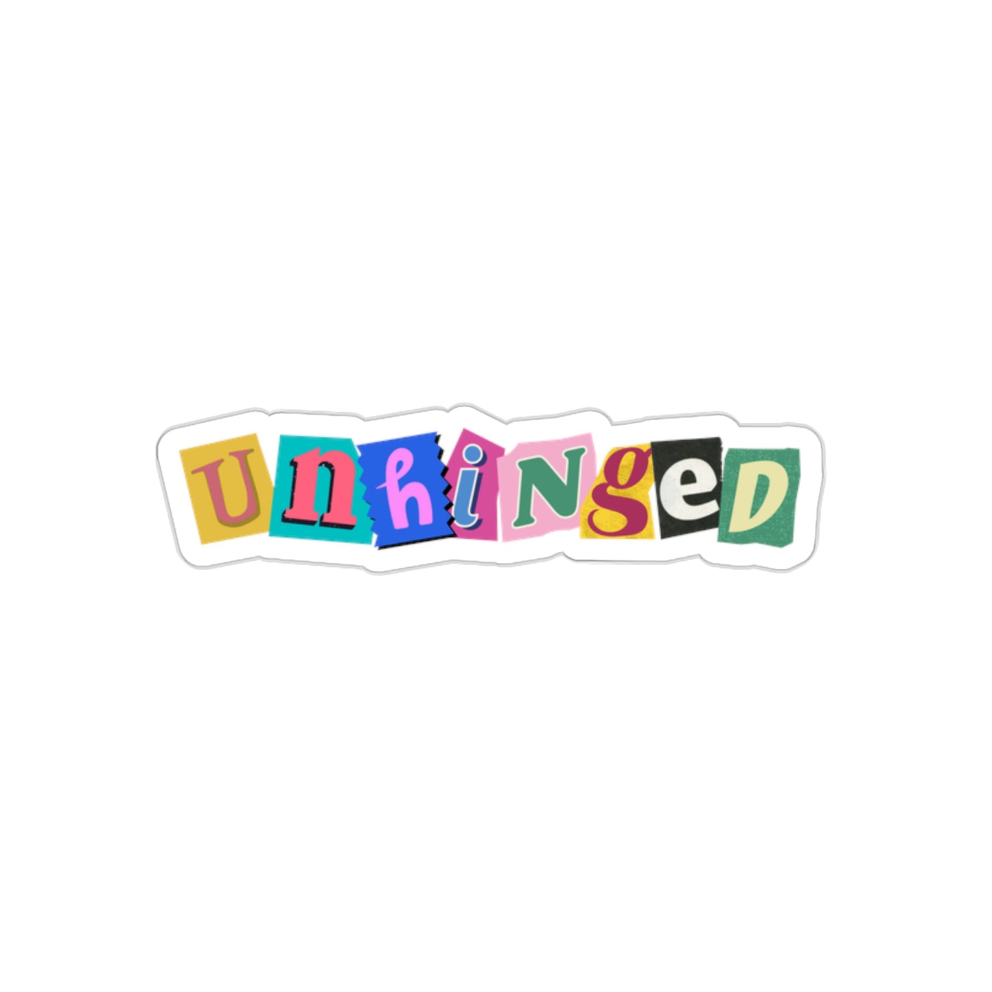 Unhinged Stickers